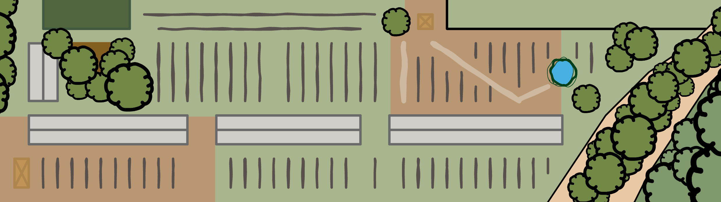 Plan du Champ Carrillon